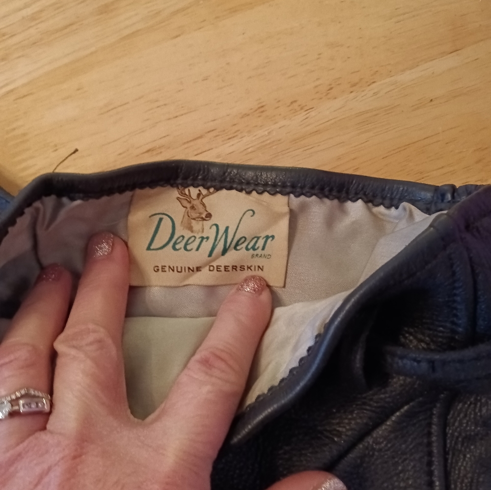 Deer Wear black purse